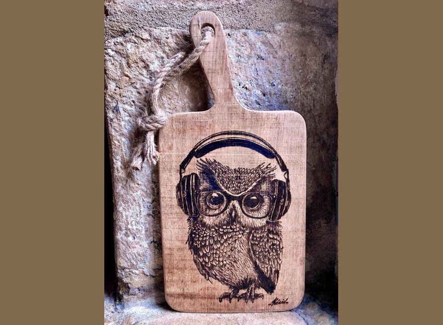 L'atelier de Doffetto - Headphone Owl